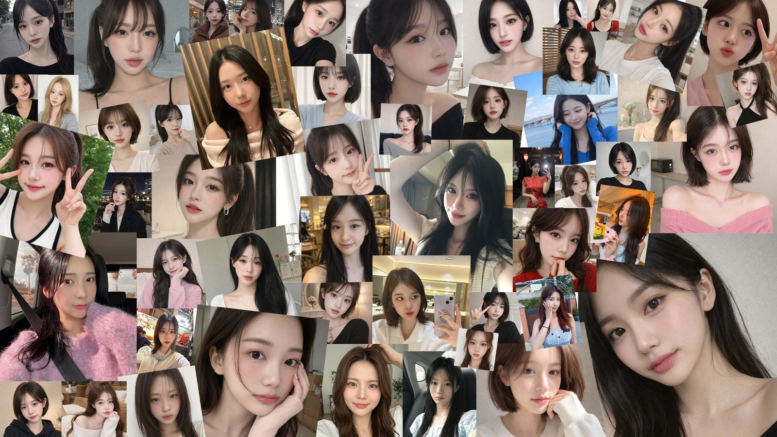 K-Beauty looks from Busan clients